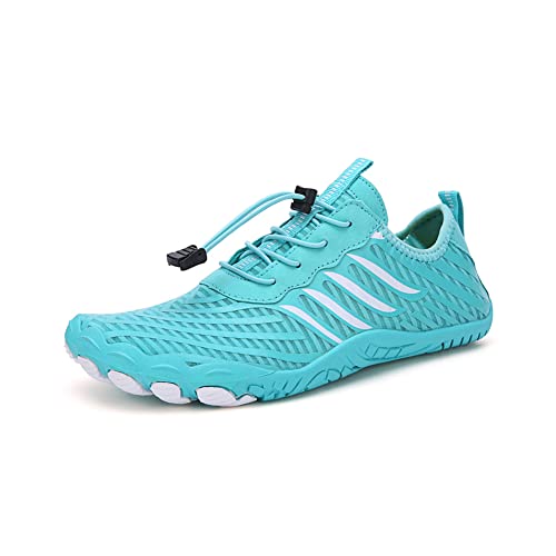 Morbuy Sommer Strandschuh Badeschuhe Wasserschuhe, Trekking Schwimmschuhe Damen Herren Schnell Trocknend rutschfeste Aquaschuhe Barfuß Schuhe 35-46 für Outdoor Surf Yoga Wassersport von Morbuy