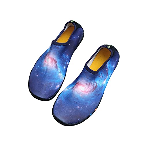 Morbuy Sommer Strandschuh Badeschuhe Wasserschuhe, Trekking Schwimmschuhe Damen Herren Schnell Trocknend rutschfeste Aquaschuhe Barfuß Schuhe für Outdoor Surf Wassersport Yoga von Morbuy