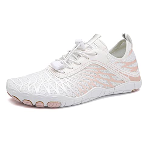 Morbuy Strandschuh Damen Herren Badeschuhe Sommer Surf Wasserschuhe Trekking Schwimmschuhe Schnell Trocknend rutschfeste Aquaschuhe 35-47 Barfuß Schuhe für Outdoor Wassersport Yoga von Morbuy