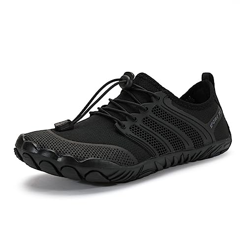 Morbuy Strandschuh Damen Herren Badeschuhe Surf Sommer Wasserschuhe Trekking Schwimmschuhe Schnell Trocknend rutschfeste Aquaschuhe 36-46 Barfuß Schuhe für Outdoor Yoga Wassersport von Morbuy