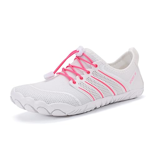 Morbuy Strandschuh Damen Herren Badeschuhe Surf Sommer Wasserschuhe Trekking Schwimmschuhe Schnell Trocknend rutschfeste Aquaschuhe 36-46 Barfuß Schuhe für Outdoor Yoga Wassersport von Morbuy