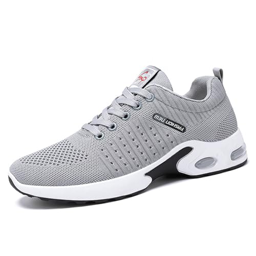 Morbuy Turnschuhe Herren, Leichte Gym Schuhe Mesh Atmungsaktiv Sportschuhe Fashion Fitness Trainingsschuhe Leichtgewichts Laufschuhe Walkingschuhe Sneakers Running Tennis Schuhe von Morbuy
