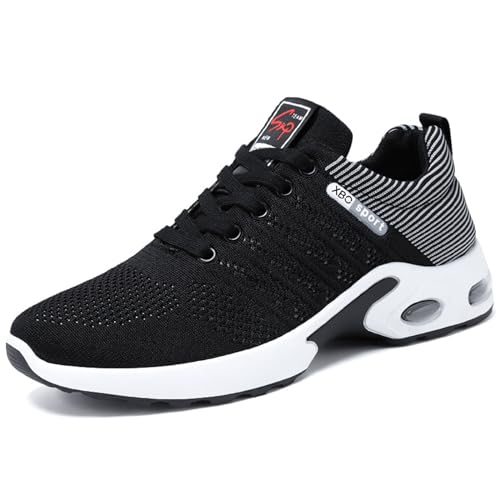 Morbuy Turnschuhe Herren, Leichte Gym Schuhe Mesh Atmungsaktiv Sportschuhe Fashion Fitness Trainingsschuhe Leichtgewichts Laufschuhe Walkingschuhe Sneakers Running Tennis Schuhe von Morbuy