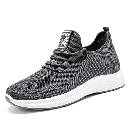 Morbuy Turnschuhe Herren, Leichte Gym Schuhe Mesh Atmungsaktiv Sportschuhe Fashion Fitness Trainingsschuhe Leichtgewichts Laufschuhe Walkingschuhe Sneakers Running Tennis Schuhe von Morbuy