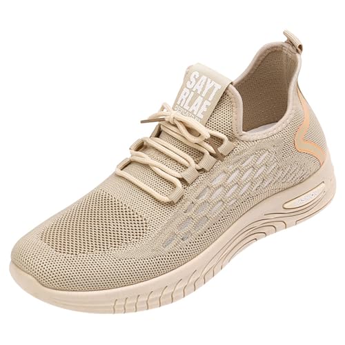 Morbuy Turnschuhe Herren, Leichte Gym Schuhe Mesh Atmungsaktiv Sportschuhe Fashion Fitness Trainingsschuhe Leichtgewichts Laufschuhe Walkingschuhe Sneakers Running Tennis Schuhe von Morbuy