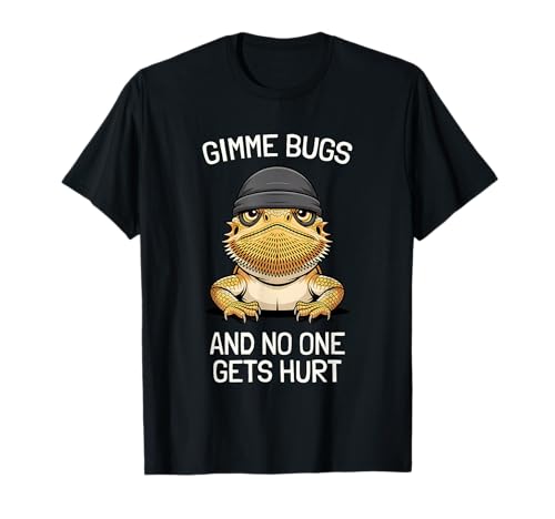 Bearded Dragon Funny Beardie Reptile Gimme Bugs Men Women T-Shirt Bearded Dragon Funny Beardie Reptile Gimme Bugs Men Women T-Shirt von More Bearded Dragon Funny Beardie Reptile Designs