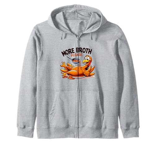 Mehr Brühe Bitte Thanksgiving Lustiges Truthahngebastetes Herren Damen Kapuzenjacke Mehr Brühe Bitte Thanksgiving Lustiges Truthahngebastetes Herren Damen Kapuzenjacke von More Broth Please Thanksgiving Funny Turkey Basted