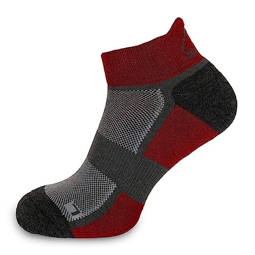 More Mile Bamboo Comfort Laufsocken, Rot More Mile Bamboo Comfort Laufsocken, Rot von More Mile
