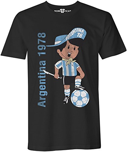 Argentina 78 Weinlese - Fußball-Weltmeisterschaft - Herren T Shirt von More T Vicar