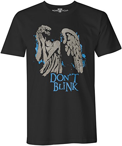 Don't Blink - Herren Dr Who T Shirt von More T Vicar