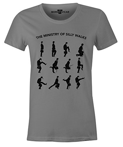 The Ministry of Silly Walks - Damen Monty Python T Shirt von More T Vicar