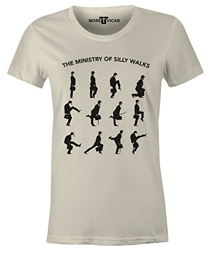 The Ministry of Silly Walks - Damen Monty Python T Shirt von More T Vicar