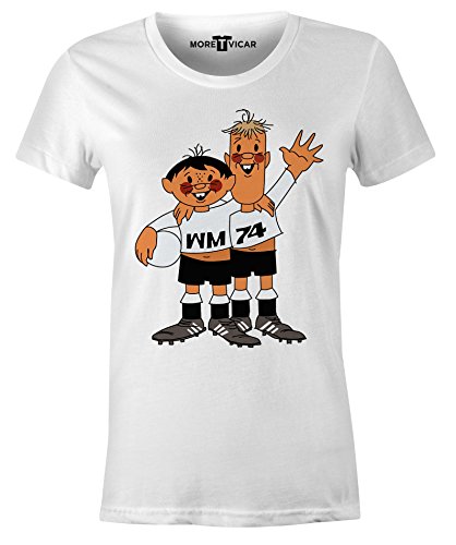 Tip & Tap West Germany 74 - Damen Football World Cup T Shirt von More T Vicar