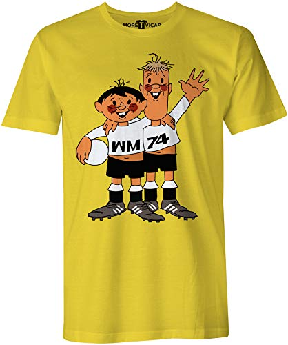 Tip & Tap West Germany 74 - Fußball-Weltmeisterschaft - Herren T Shirt Tip & Tap West Germany 74 - Fußball-Weltmeisterschaft - Herren T Shirt von More T Vicar