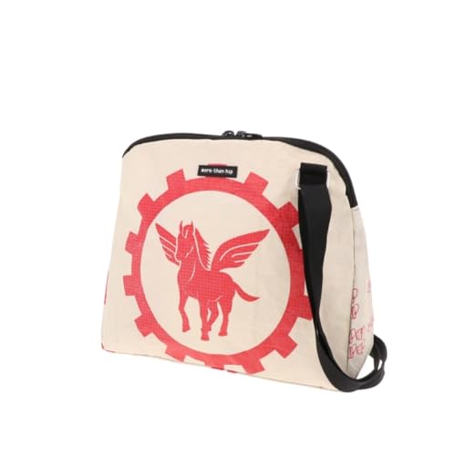 More Than Hip - Schultertasche aus Zementsack - Stylische Damentasche mit Charakter - Amara Pegasus-28 cm x 25 cm x 8 cm von More Than Hip