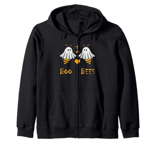 Boo Bees lustiges Halloween Kostüm für Frauen Kapuzenjacke von More funny Halloween Costume Store