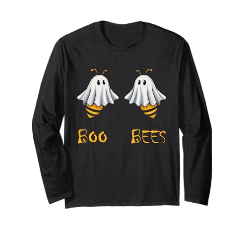 Boo Bees lustiges Halloween Kostüm für Frauen Langarmshirt von More funny Halloween Costume Store