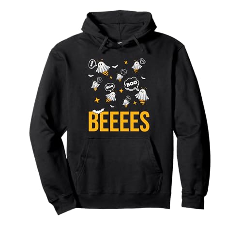 Boo Bees lustiges Halloween Kostüm für Frauen Pullover Hoodie von More funny Halloween Costume Store