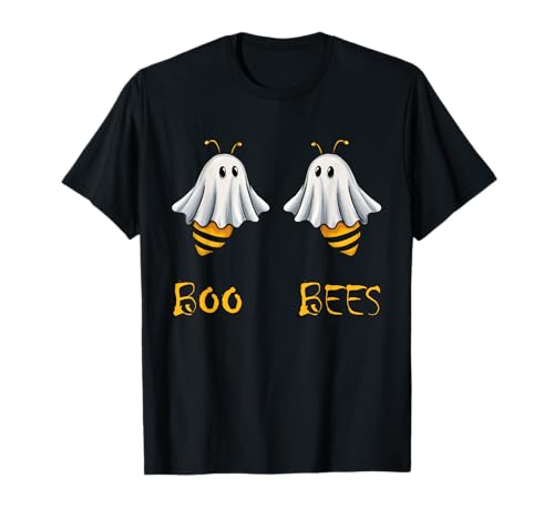 Boo Bees lustiges Halloween Kostüm für Frauen T-Shirt von More funny Halloween Costume Store