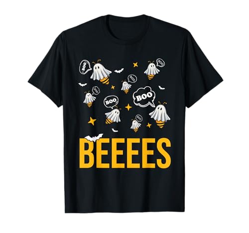 Boo Bees lustiges Halloween Kostüm für Frauen T-Shirt von More funny Halloween Costume Store