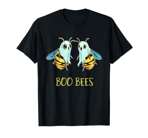 Boo Bees lustiges Halloween Kostüm für Frauen T-Shirt von More funny Halloween Costume Store