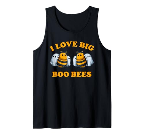 Boo Bees lustiges Halloween Kostüm für Frauen Tank Top von More funny Halloween Costume Store