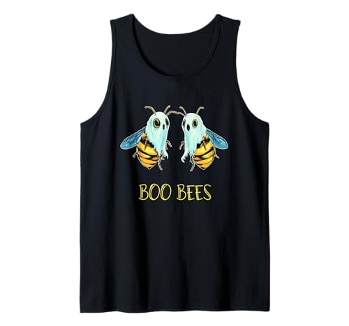 Boo Bees lustiges Halloween Kostüm für Frauen Tank Top von More funny Halloween Costume Store