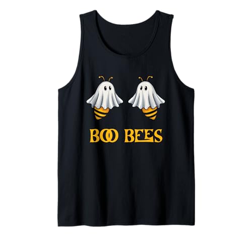 Boo Bees lustiges Halloween Kostüm für Frauen Tank Top von More funny Halloween Costume Store