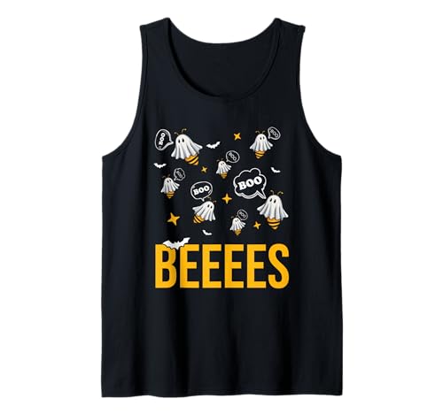 Boo Bees lustiges Halloween Kostüm für Frauen Tank Top von More funny Halloween Costume Store