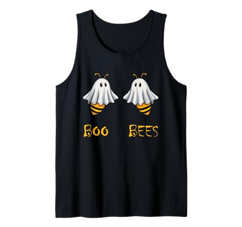 Boo Bees lustiges Halloween Kostüm für Frauen Tank Top von More funny Halloween Costume Store