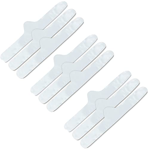 More of Me to Love BH-Futter aus 100 % Baumwolle, 9 Stück: Weiß – Größe M von More of Me to Love