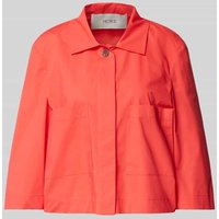 MORE Cropped Bluse mit Eingrifftaschen in Rot, Größe 34 von More