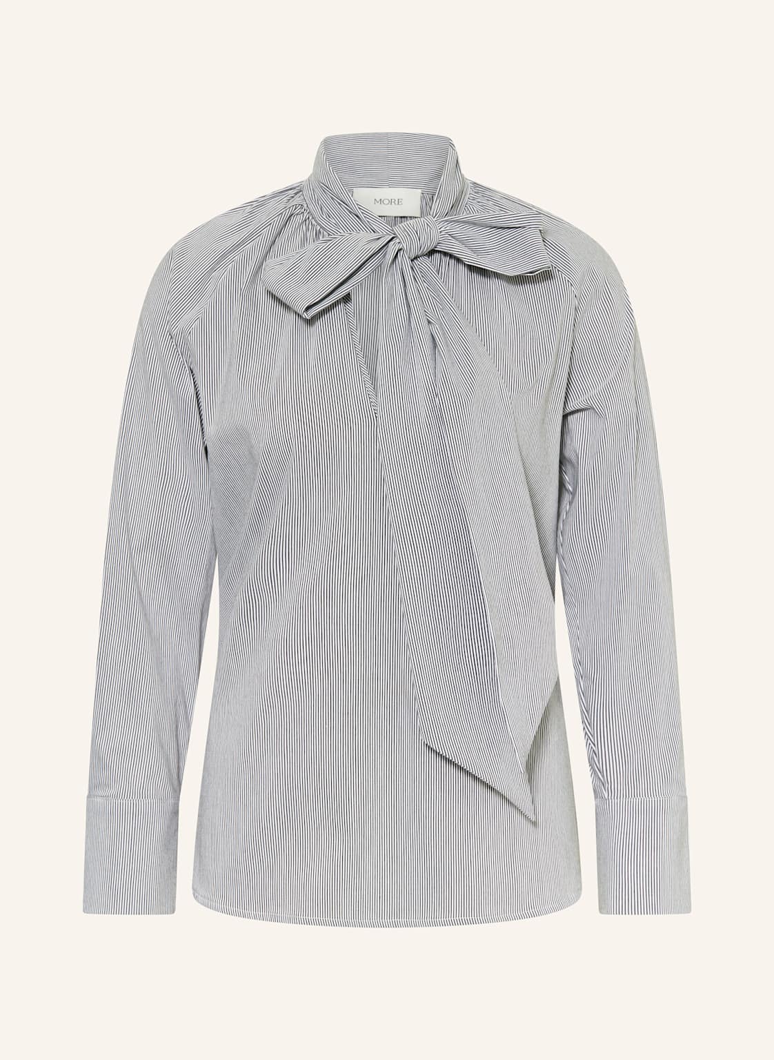 More Schluppenbluse schwarz von More