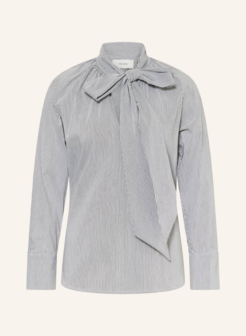 More Schluppenbluse schwarz von More