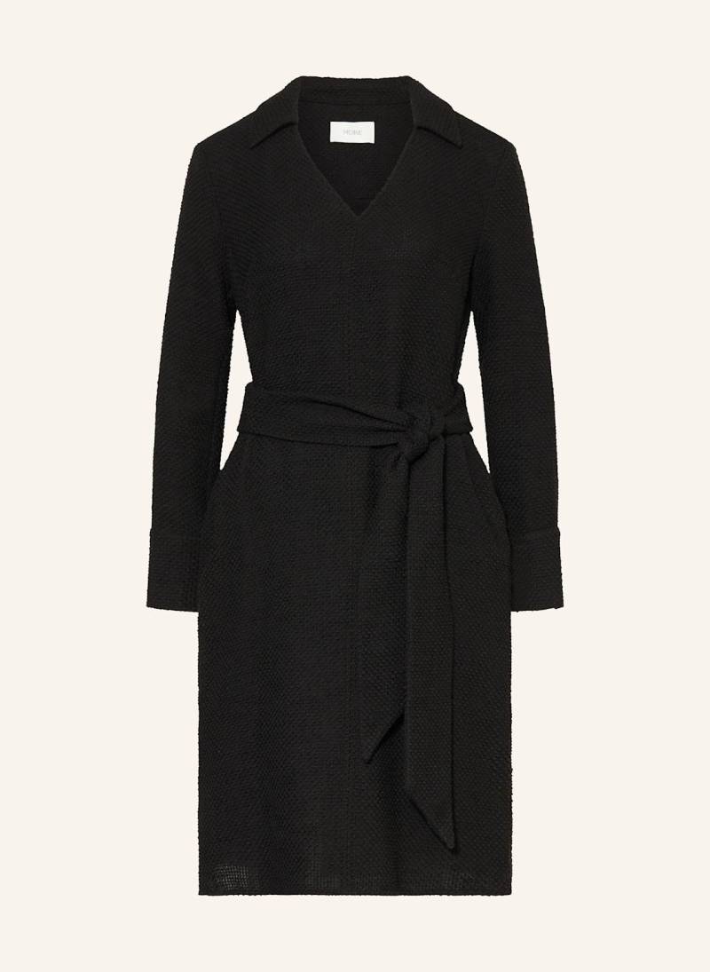 More Tweed-Kleid schwarz von More