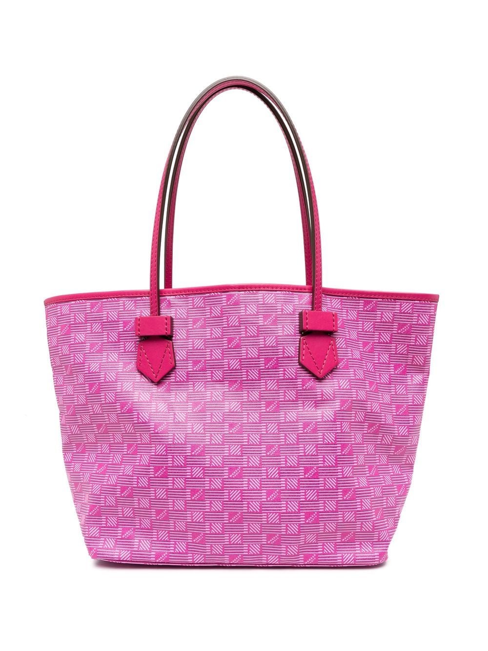 Moreau Shopper mit Logo-Print - Rosa von Moreau