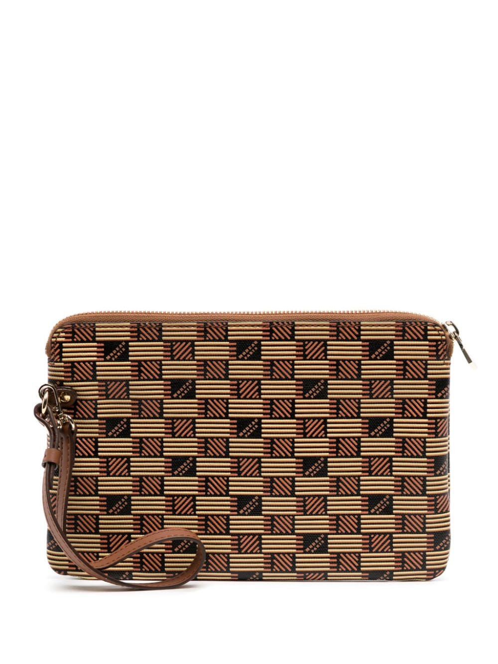 Moreau Clutch mit Monogramm-Print - Mehrfarbig von Moreau