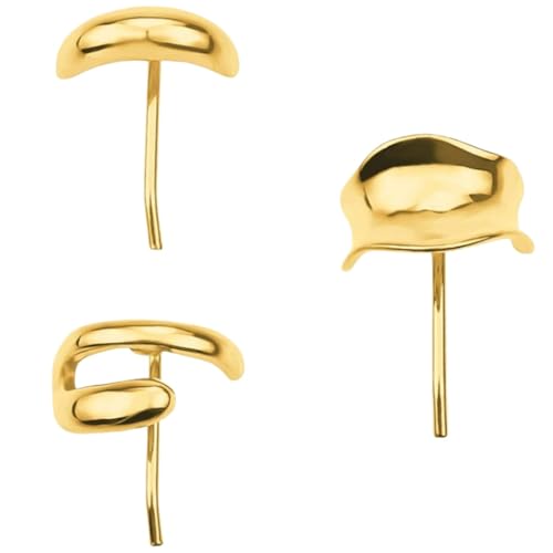 Moreeulsi Metall-Pferdeschwanz-Halter, starker Halt, Pferdeschwanz-Haarspangen, 3 x modische Pferdeschwanz-Manschetten für Haar, elastische Haargummis, Haarschmuck für Frauen von Moreeulsi