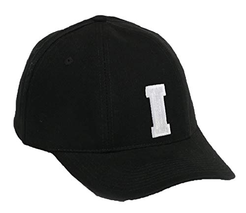 Baseball Mütze Cap Caps A-Z schwarz Snapback with Adjustable Strap Snap Back LA (I) von Morefaz