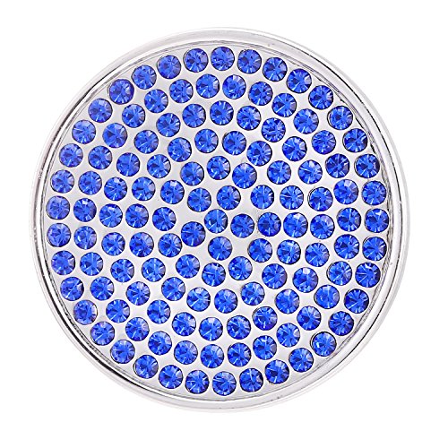 Morella Damen Coin Glitzersteine Royalblau 33 mm von Morella