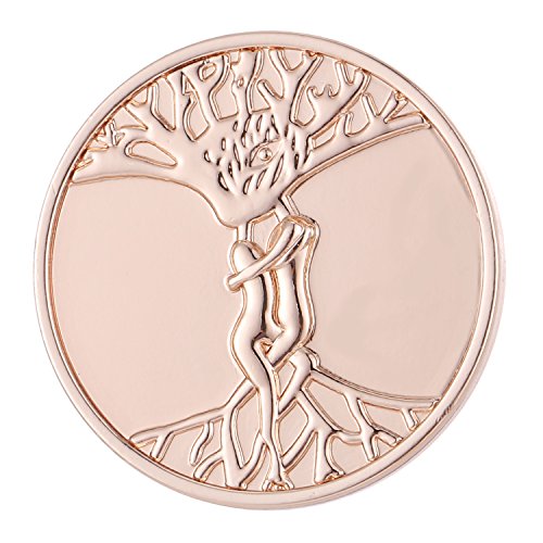 Morella Damen Coin 33 mm Seelenverwandte Rosegold von Morella