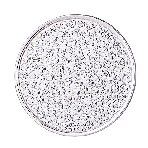 Morella Damen Coin Silber Glitzersteine 33 mm von Morella