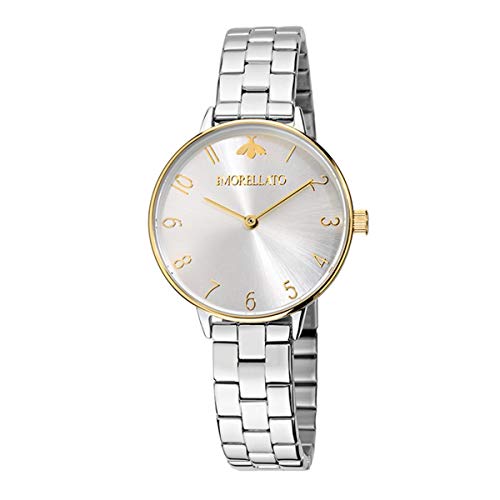 MORELLATO Damen Analog Quarz Uhr mit Edelstahl Armband R0153141503 von Morellato