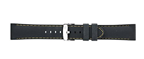 MORELLATO Unisex Uhrenarmbänder schwarz A01U3844187897CR24 von Morellato