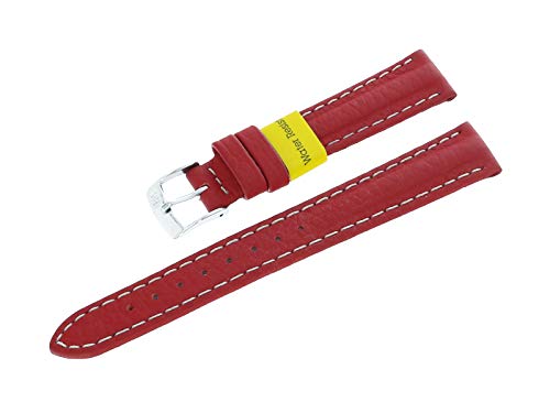 Morellato 16 mm Uhrenarmband in Rot aus Echtleder mit Edelstahl Dornschließe A01U3995999999MO01 Morellato 16 mm Uhrenarmband in Rot aus Echtleder mit Edelstahl Dornschließe A01U3995999999MO01 von Morellato