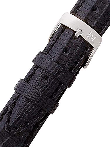 Morellato A01U0856041019CR16 schwarz Eidechsen Uhrenarmband 16mm von Morellato