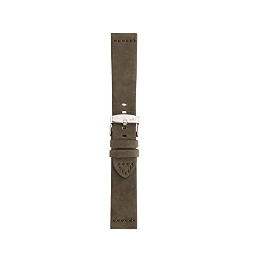 Morellato Armband für Damen und Herren, Kollektion Manufatti Bramante, echtes Kalbsleder, A01X4683B90, grün, 24mm, Gurt von Morellato