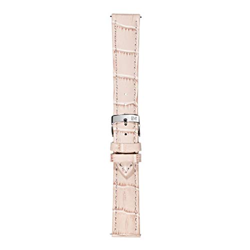 Morellato Damen-Armband aus der Kollektion Easy CLICK Lady Bolle, echtes Kalbleder – Alligator-Print – A01D5192480, Rosa, 20mm, Gurt von Morellato