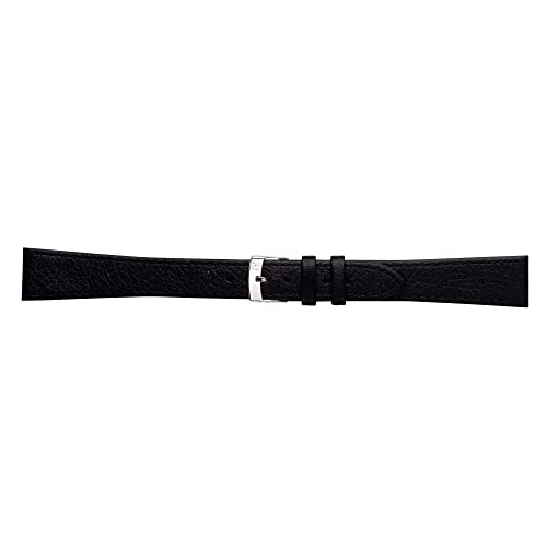 Morellato Lederarmband für Damenuhr Überlänge DUBLINO schwarz 14 mm A01W0753333019CR14 von Morellato