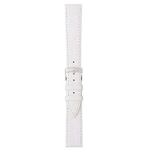 Morellato Lederarmband für Herrenuhr BIRMINGHAM weiß 18 mm A01D1563821017CR14 von Morellato